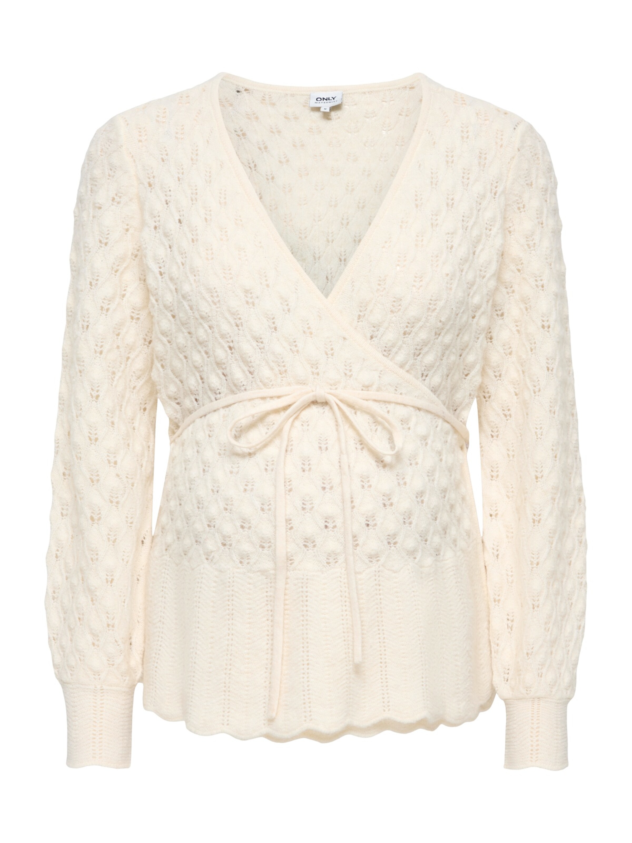Pull-over Only Maternity en beige