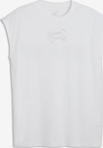 T-Shirt fonctionnel PUMA en blanc : devant
