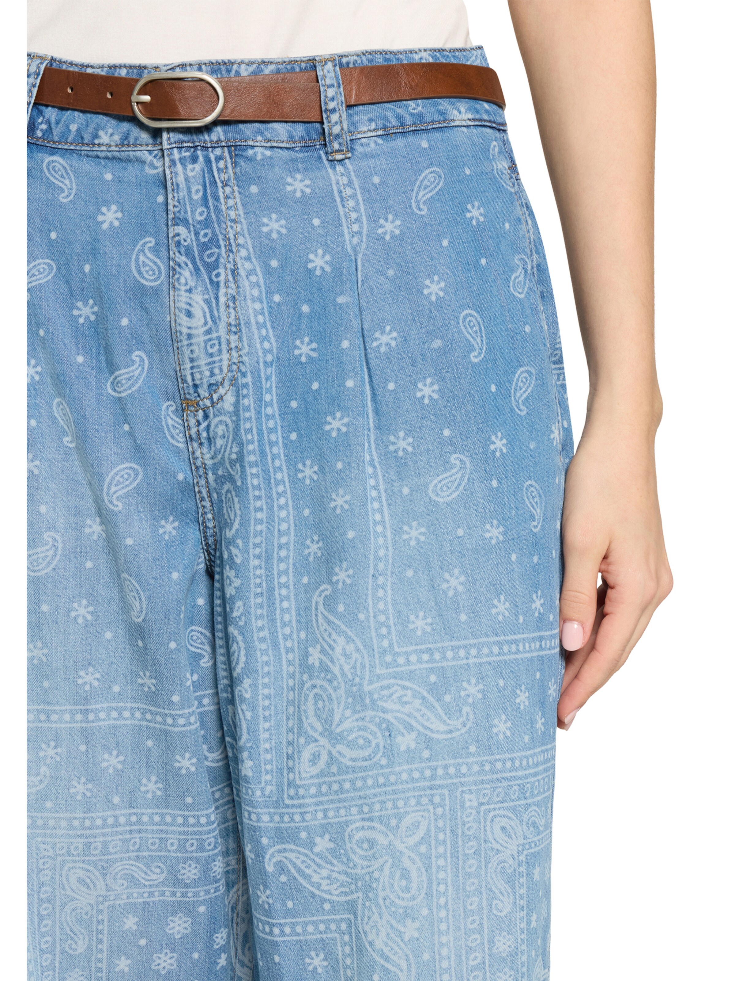 Cartoon Loose fit Trousers in Blue