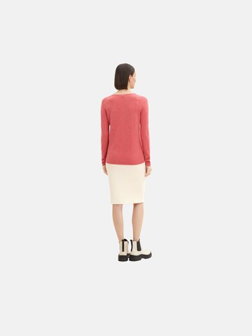 TOM TAILOR Pullover in Pink