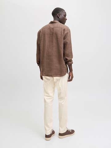JACK & JONES Slimfit Chino nadrág 'JJIMARCO JJBOWIE' - fehér