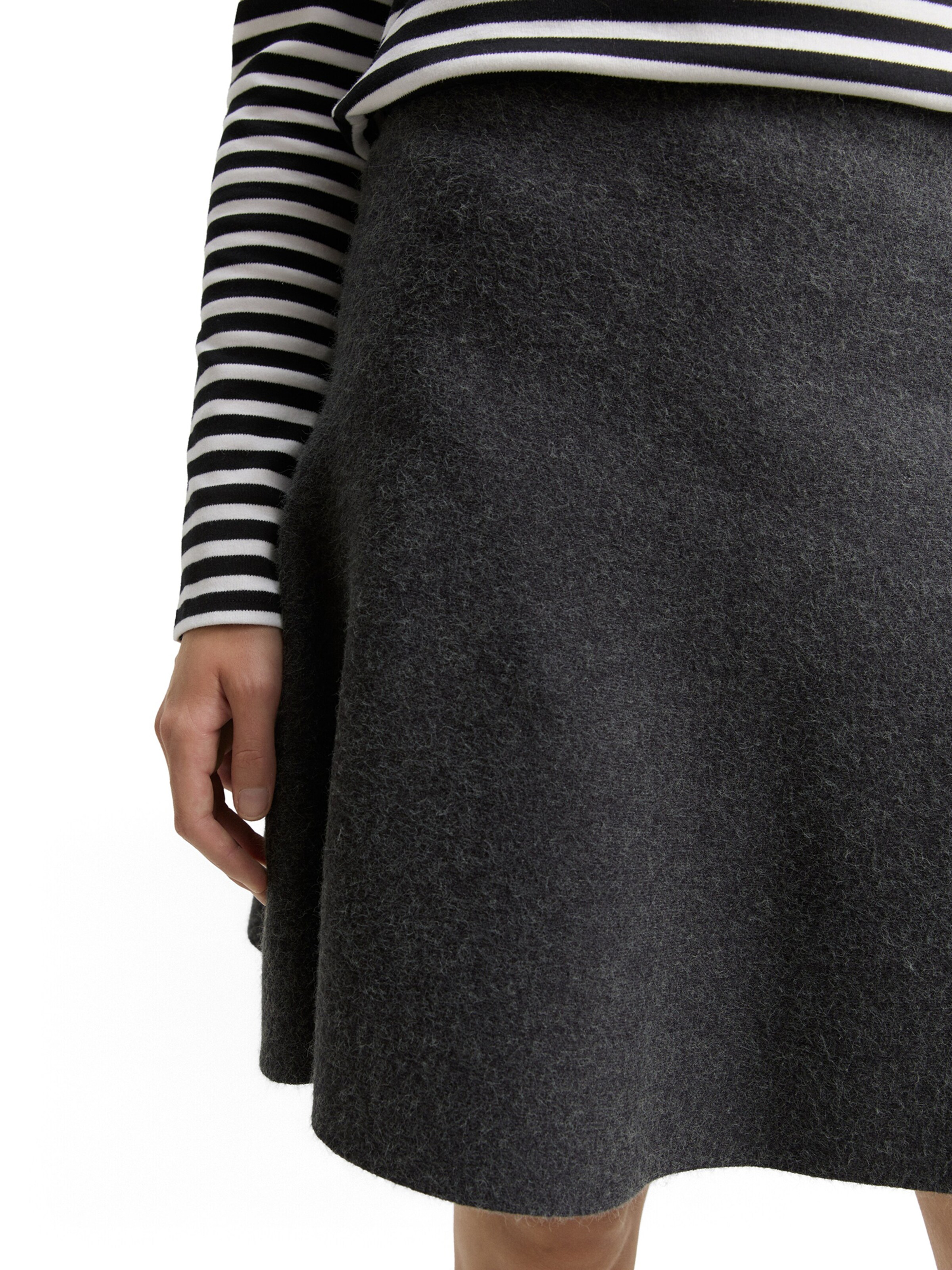 TOM TAILOR DENIM - Falda en gris