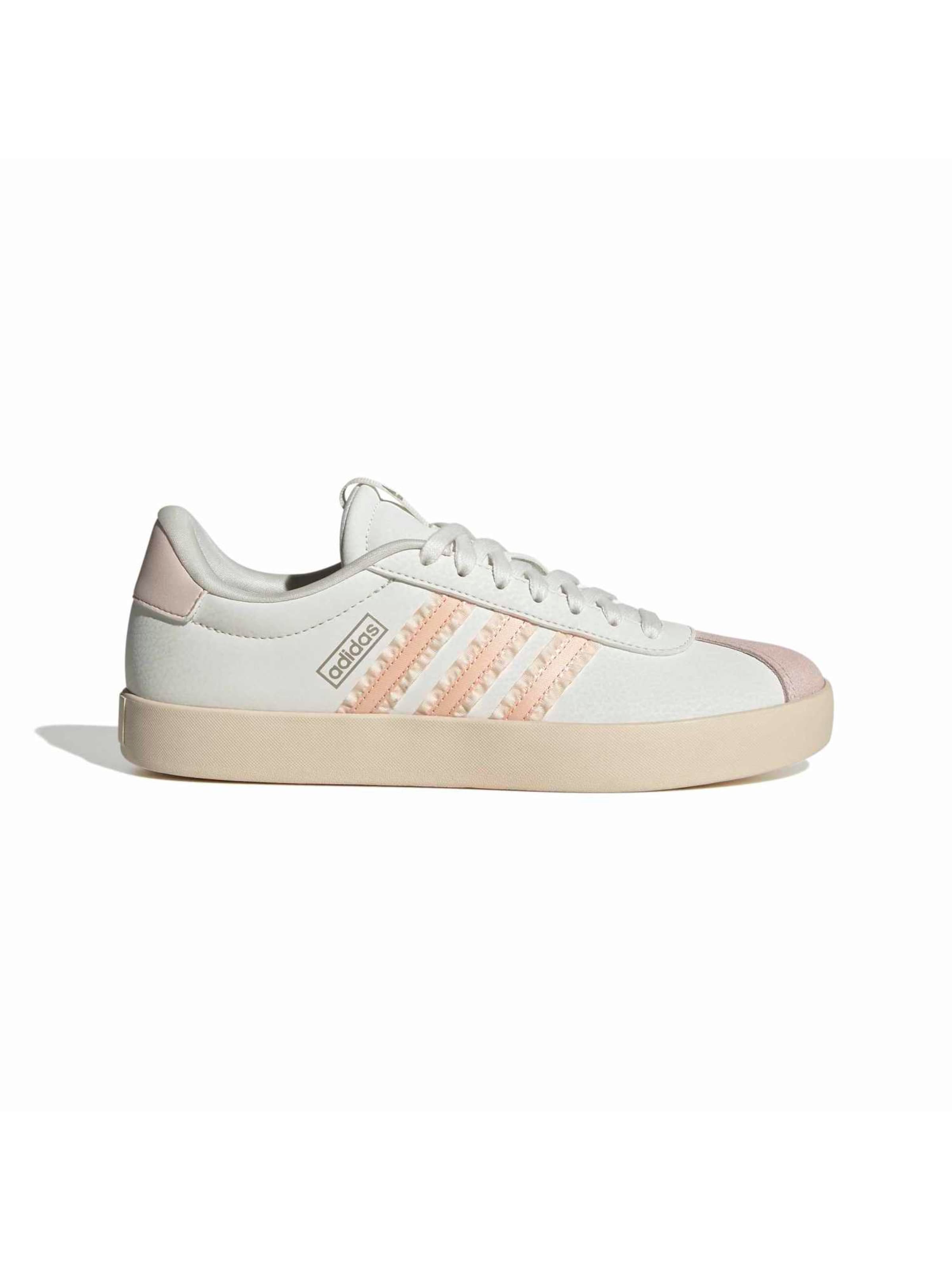 ADIDAS SPORTSWEAR Baskets basses 'VL COURT 3.0' en pêche / rosé / blanc, Vue avec produit