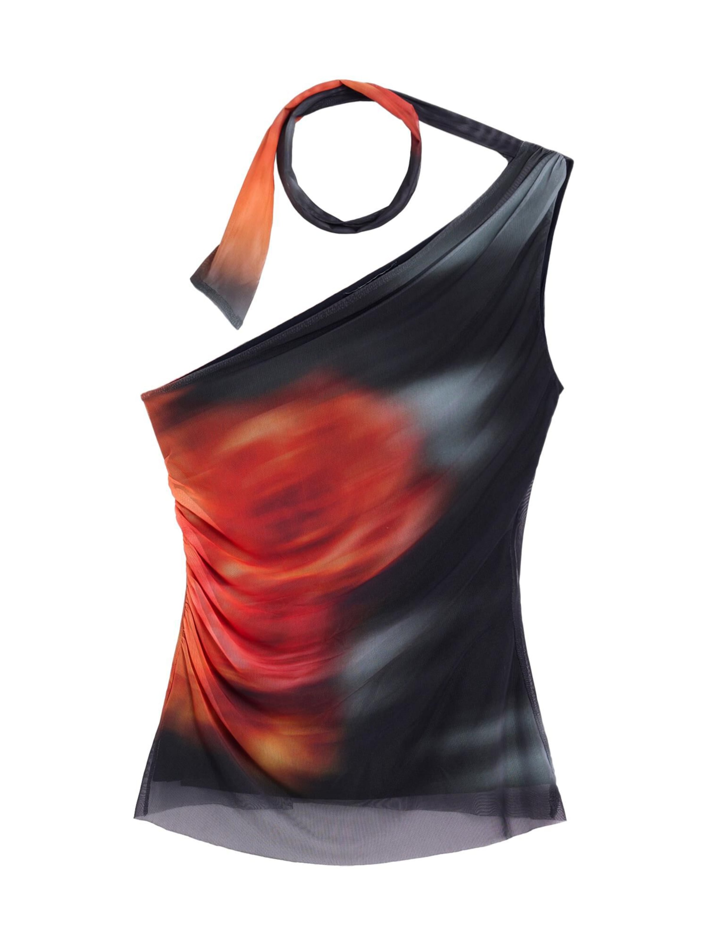 DesigualTop - crna boja: prednji dio