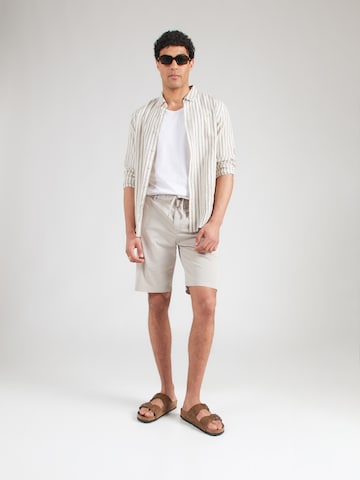 BOSS Tapered Chino trousers 'DS-1-S' in Grey