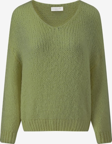 SASSYCLASSY Oversized sweater in Green: front