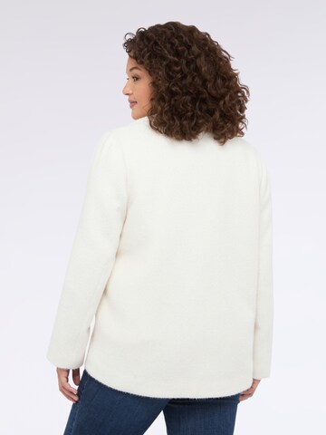 Manteau d’hiver Fiorella Rubino en blanc