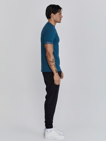 SikSilk T-Shirt in Blau
