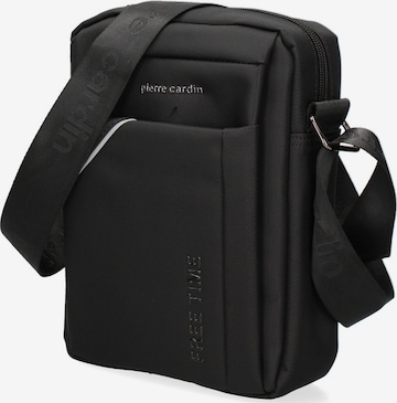 Borsa a tracolla di PIERRE CARDIN in nero: frontale