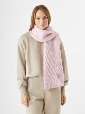 Écharpe CODELLO en rose : devant