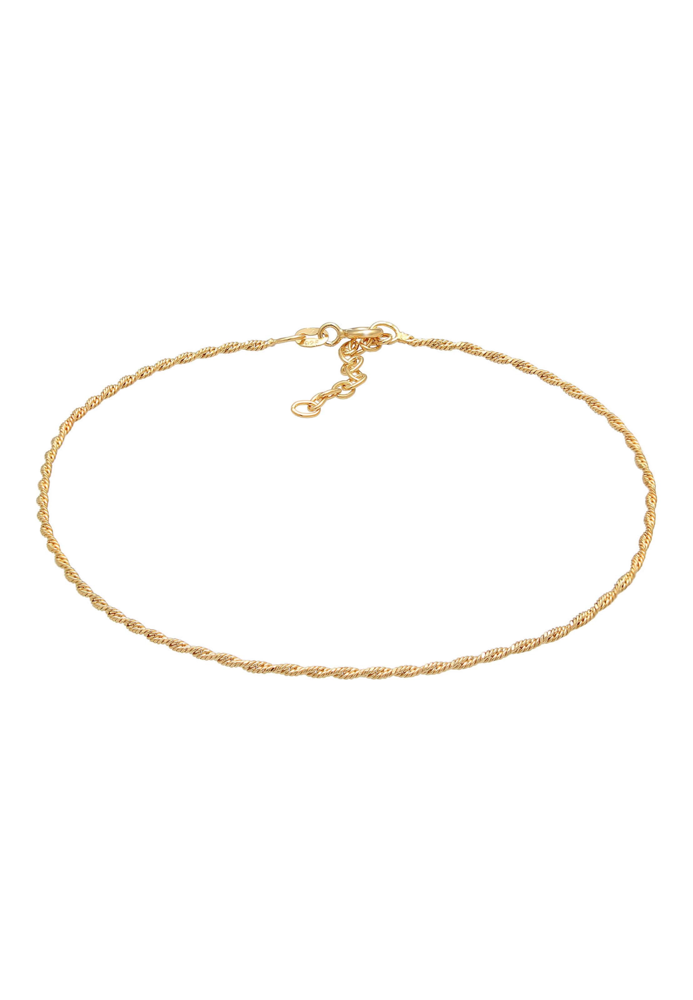 ELLI Fodsmykke 'Basic' i guld: forside