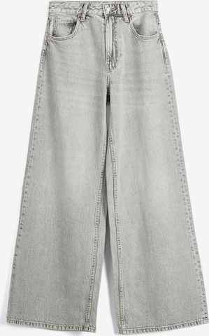 Bershka Jeans in Grey: front