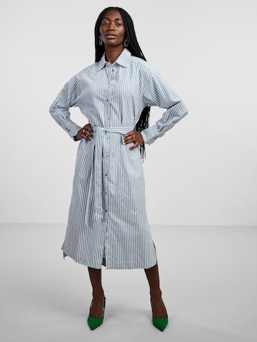 Y.A.S Shirt dress 'Legion' in Blue