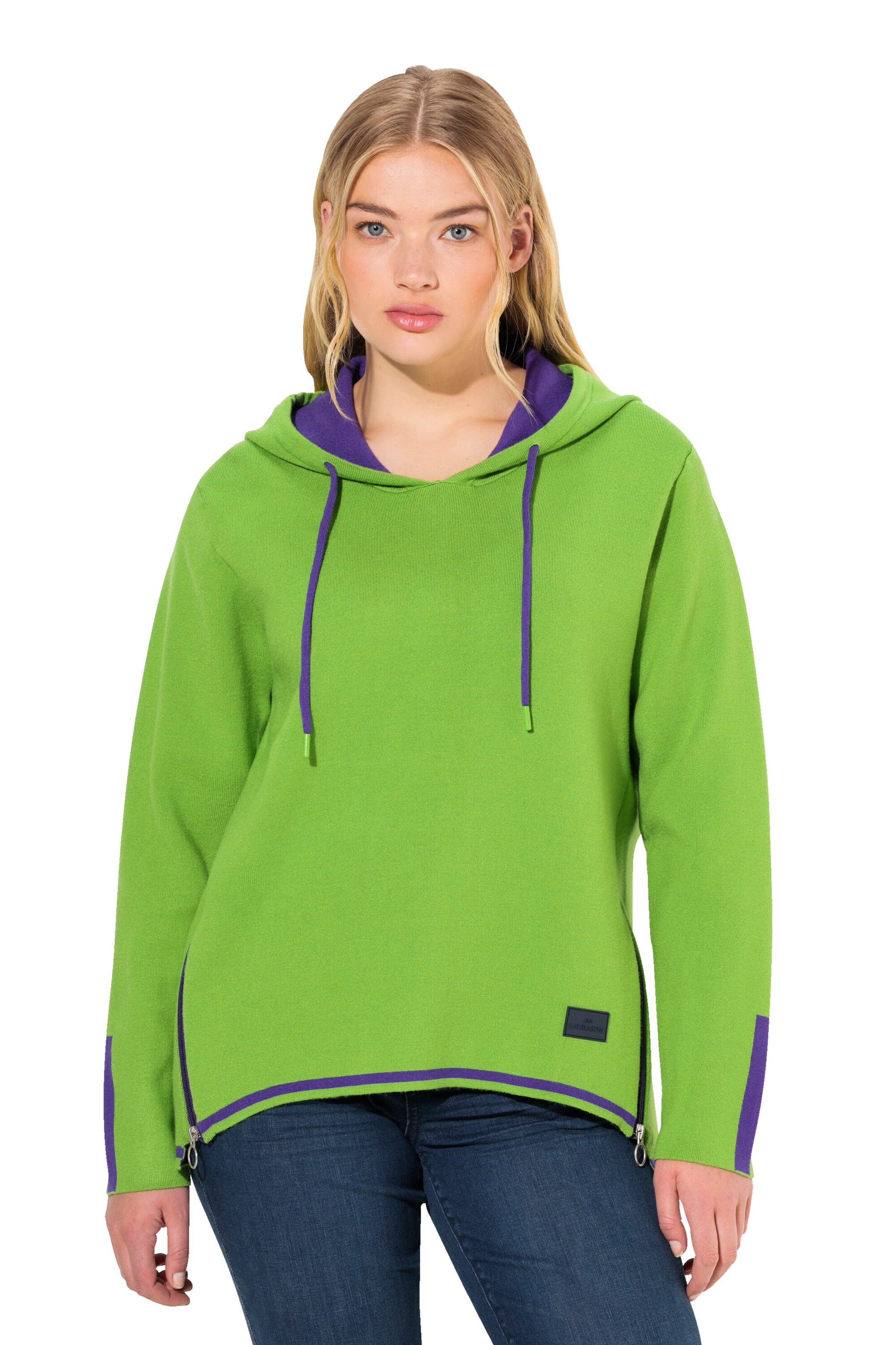 LAURASØN Sweater in Green: front
