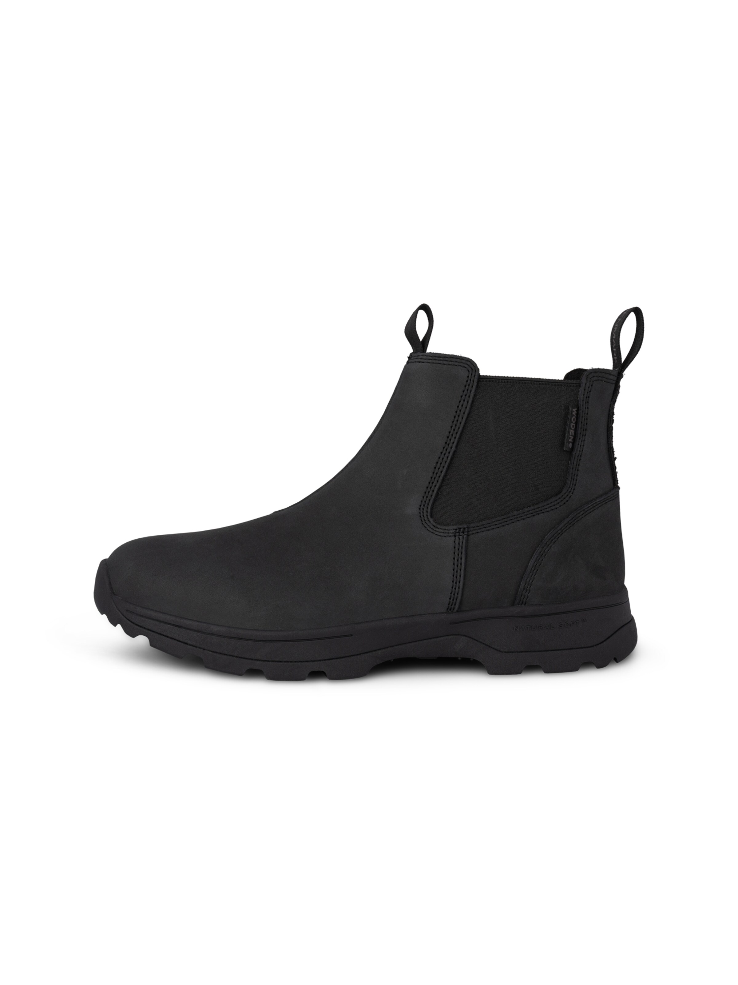 WODEN Chelsea Boots i sort
