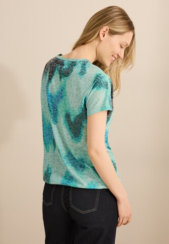CECIL Print-Shirt mit Wording in Grün