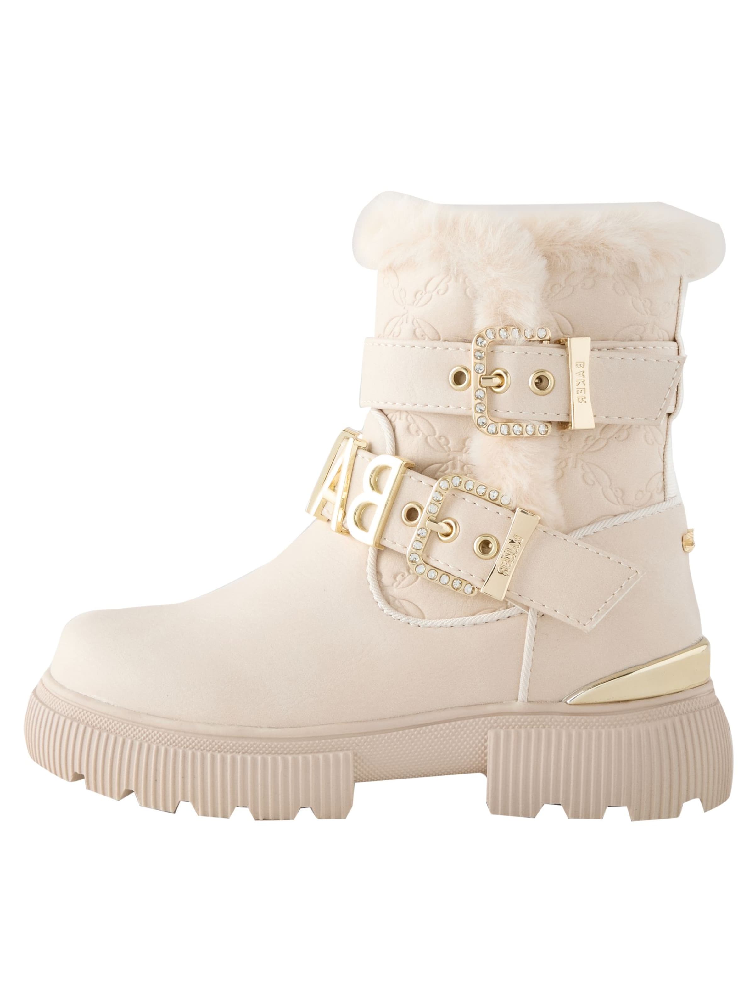 Baker by Ted Baker Μπότες σε μπεζ: μπροστά