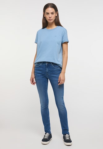 MUSTANG Skinny Jeans  ' Shelby' in Blau