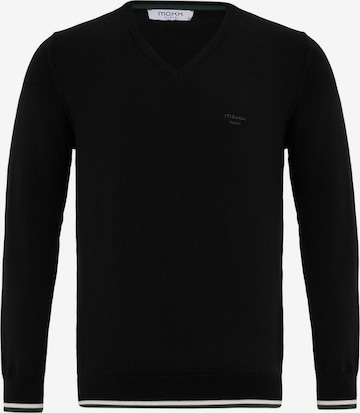 Pull-over Moxx Paris en noir : devant
