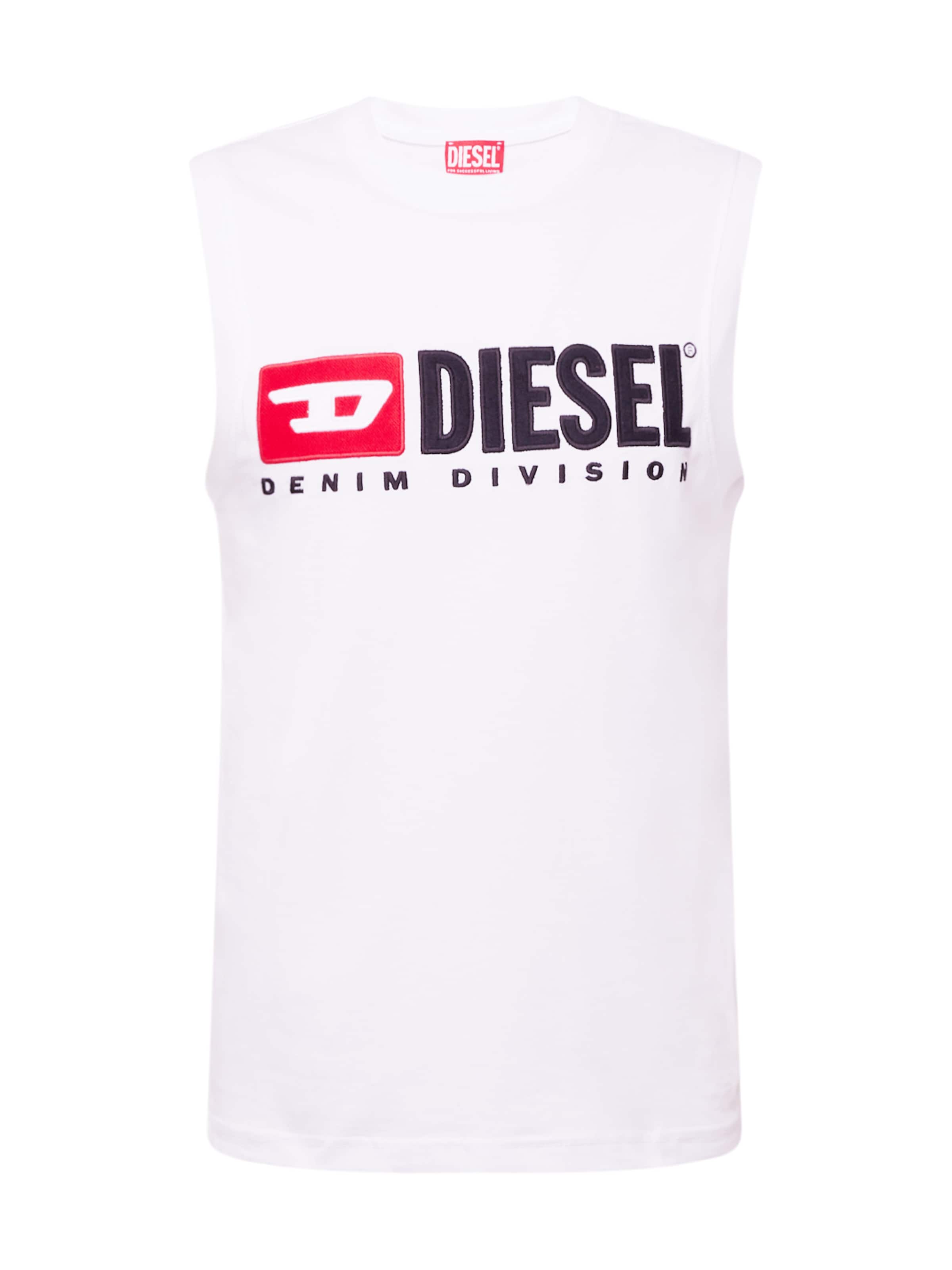 DIESEL Shirt &#x27;T-Isco-Div&#x27; in White: front