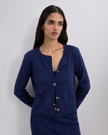 Scalpers Knit cardigan in Blue