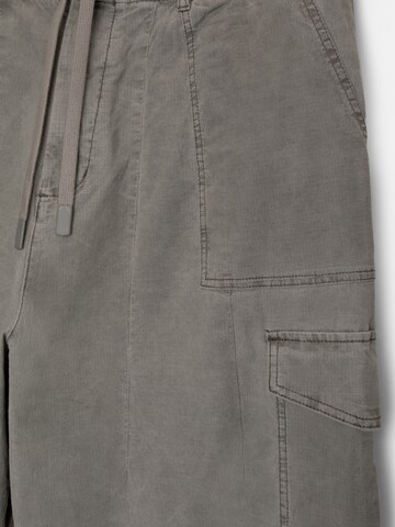 Wide leg Pantaloni cargo di Pull&Bear in grigio