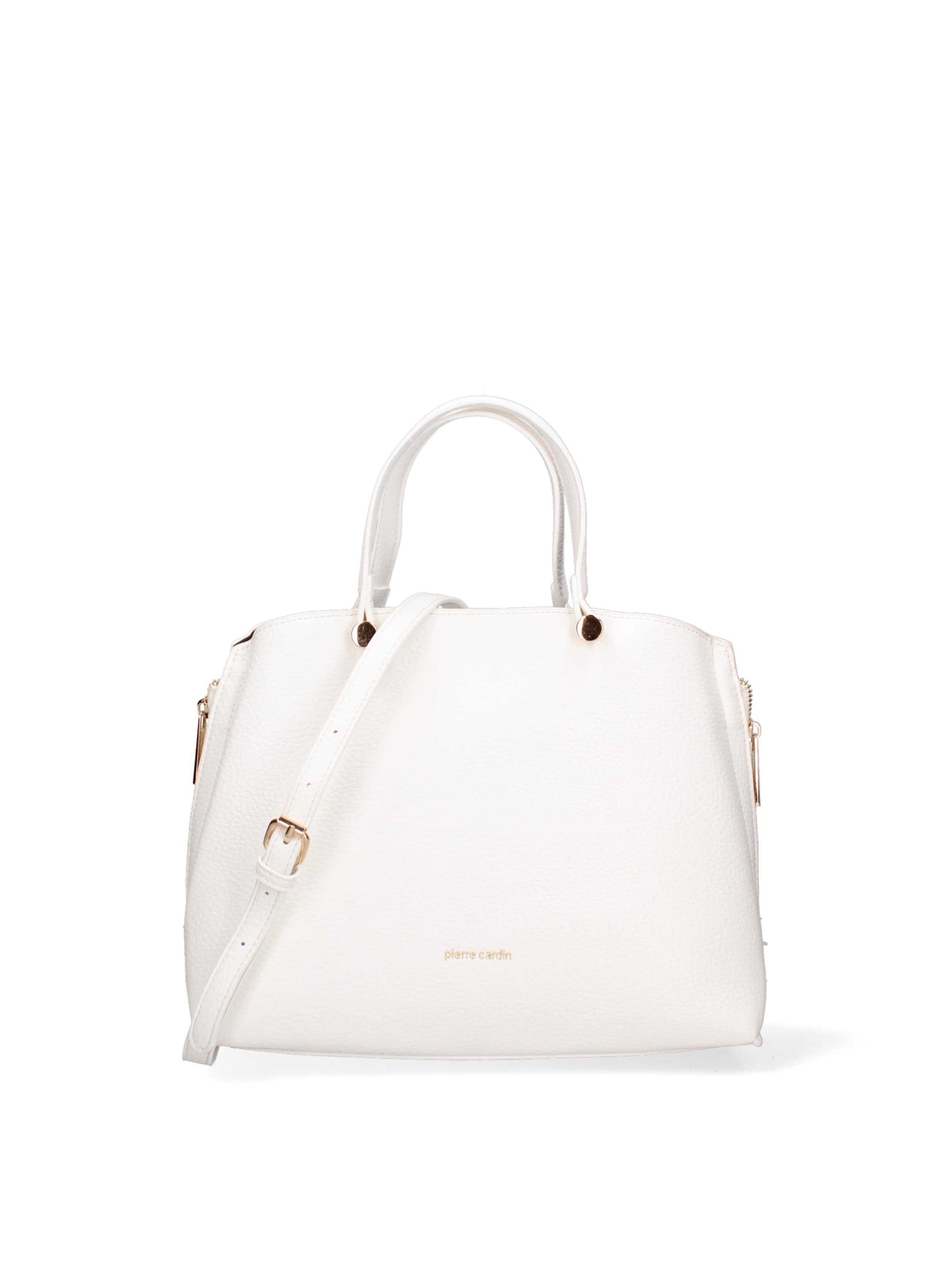 Borsa a mano di PIERRE CARDIN in bianco: frontale
