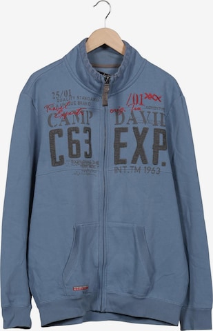 CAMP DAVID Sweater XXL in Blau: Vorderseite