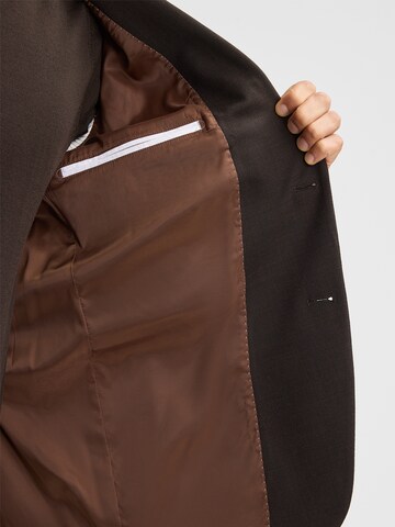 Coupe slim Veste de costume 'Arndt ' STRELLSON en marron