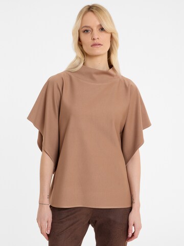 T-shirt 'Akora' Ana Alcazar en beige : devant