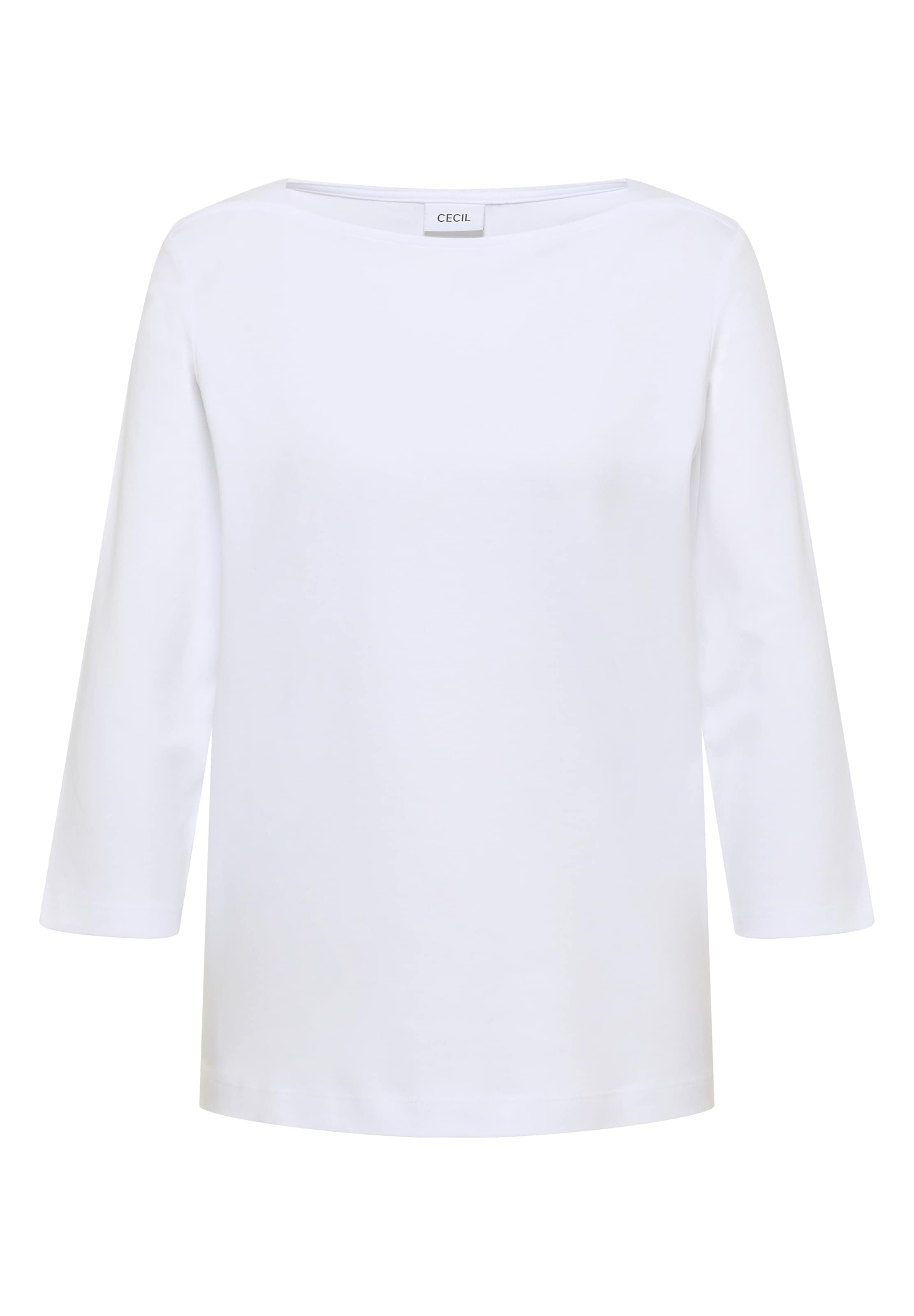 T-shirt CECIL en blanc : devant