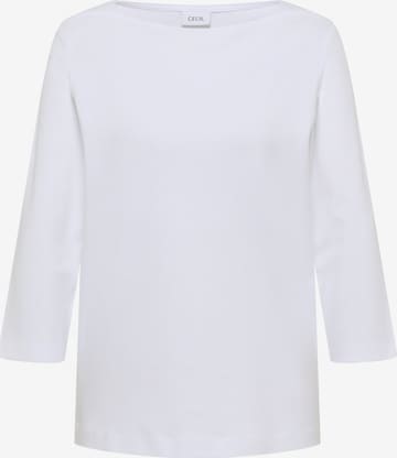 T-shirt CECIL en blanc : devant