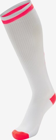 Hummel Athletic Socks in Pink: front