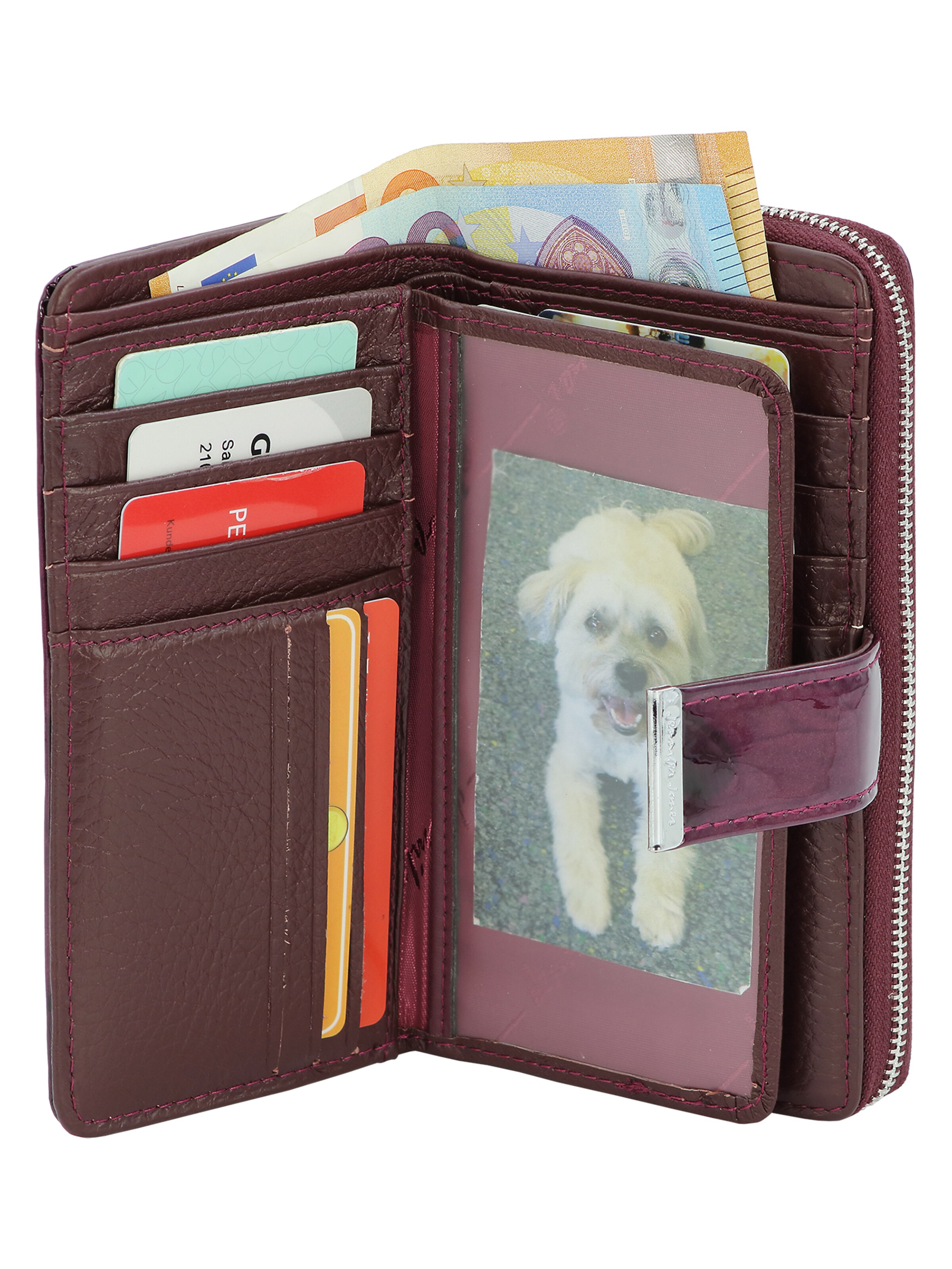 Jennifer Jones Wallet in Red