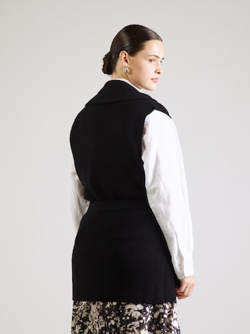 Gilet in maglia 'CARKatia' di ONLY Carmakoma in nero