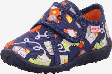 Pantoufle 'Spotty' SUPERFIT en bleu : devant