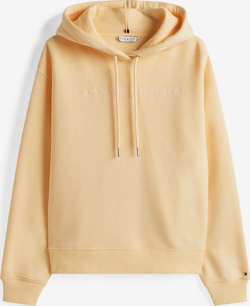 Sweat-shirt TOMMY HILFIGER en jaune : devant