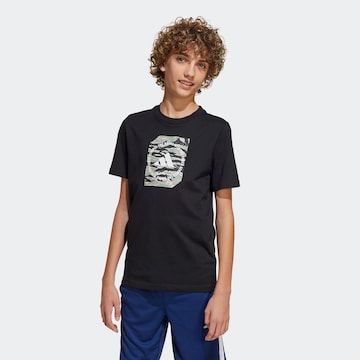 ADIDAS SPORTSWEAR Funktionstopp i svart: framsida