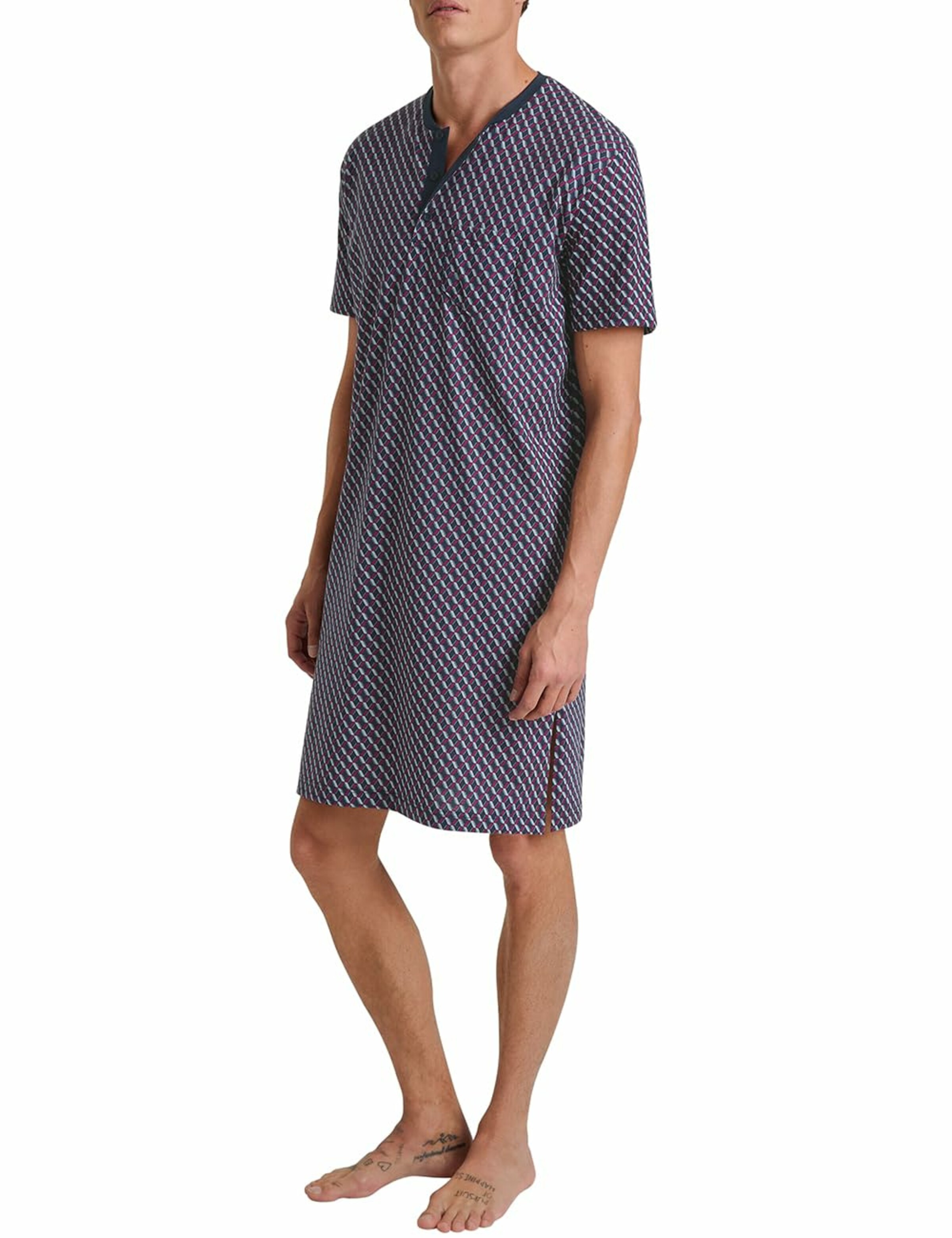 CALIDA Pajamas long in Blue: front