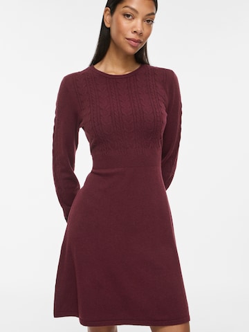 Robes en maille 'VIKERRY' VILA en rouge