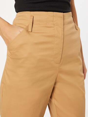 Regular Pantaloni eleganți de la Sisley pe bej