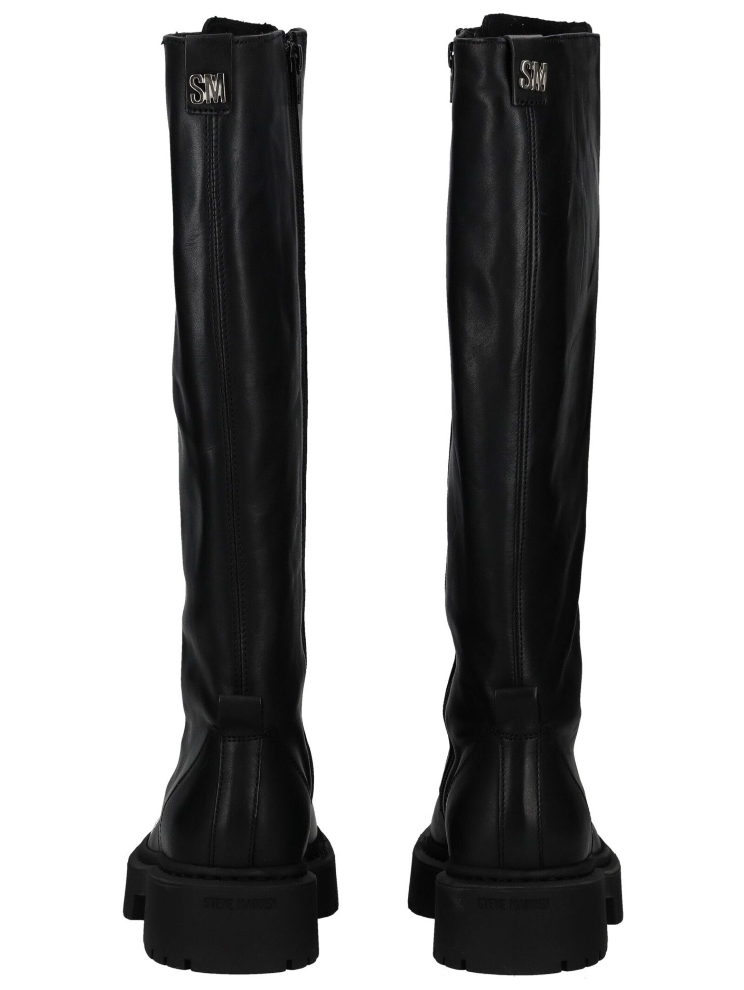 STEVE MADDEN Schnürstiefel in Schwarz