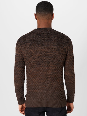 Pull-over JACK & JONES en marron