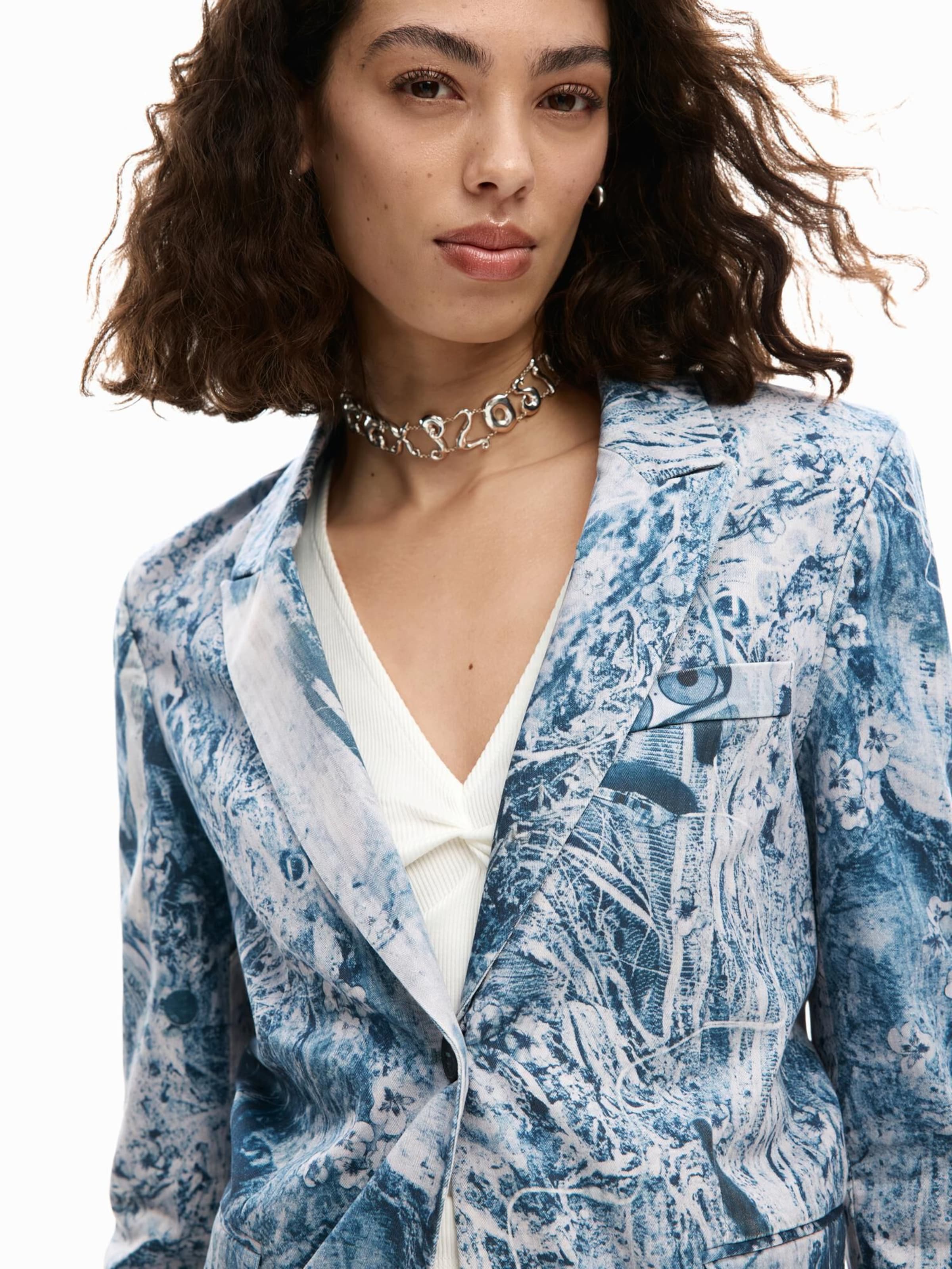 Desigual - Blazer en azul