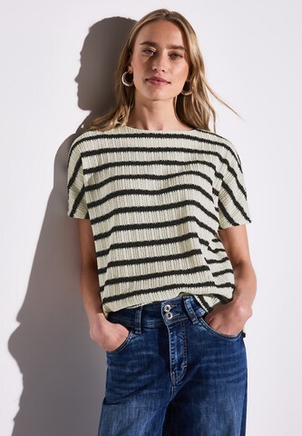 STREET ONE Sweater in White: front