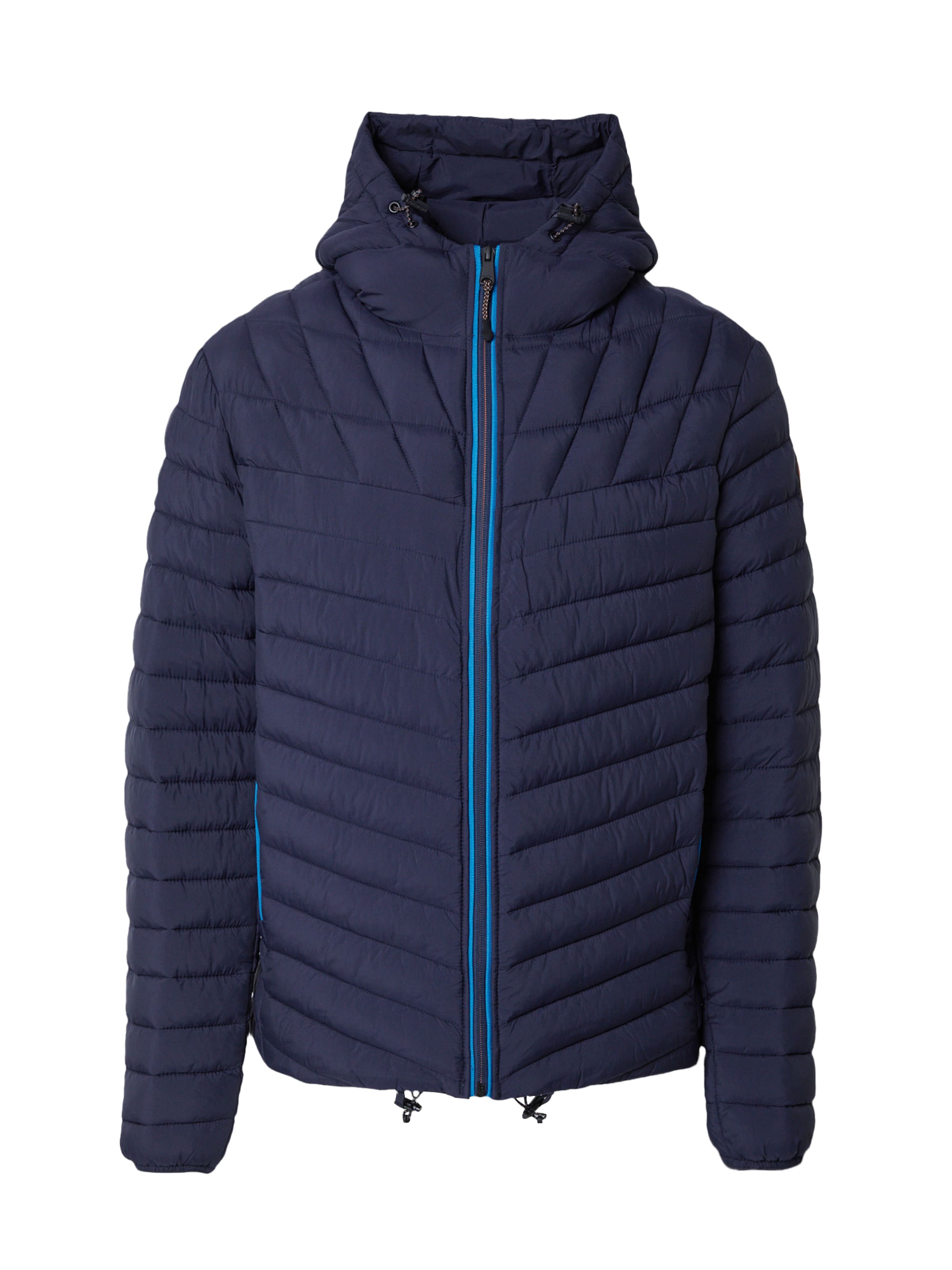 NAPAPIJRI Φθινοπωρινό και ανοιξιάτικο μπουφάν 'A-Lapaz' σε μπλε: μπροστά