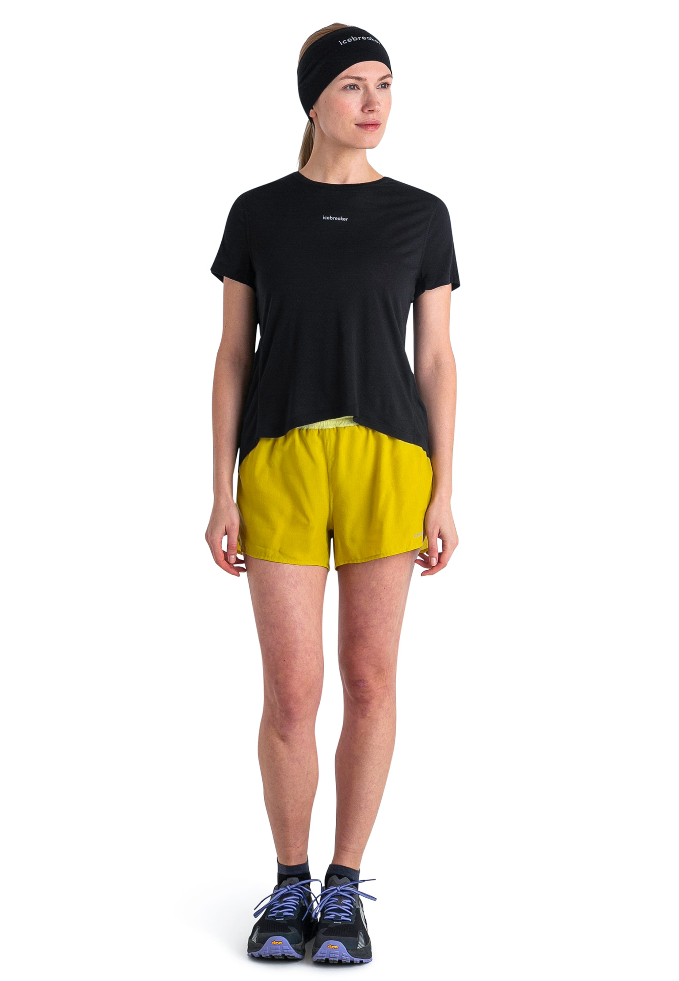 ICEBREAKER Funktsionaalne särk 'Cool-Lite Speed', värv must