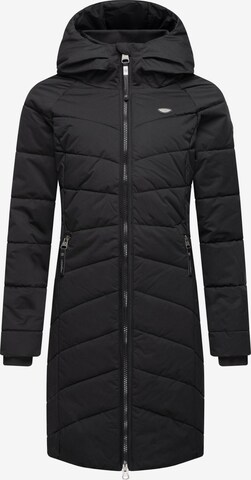 Manteau d’hiver 'Dizzie' Ragwear en noir : devant