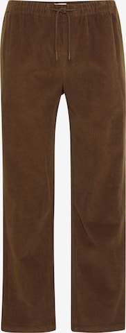 !Solid - Calças chino 'Gutti' em castanho: frente