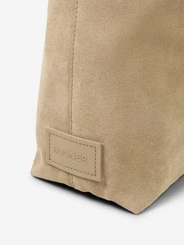 BOGNER Schultertasche in Beige